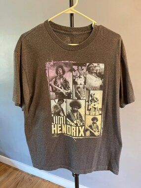 Jimi Hendrix T-shirt - Gray - Men’s Large